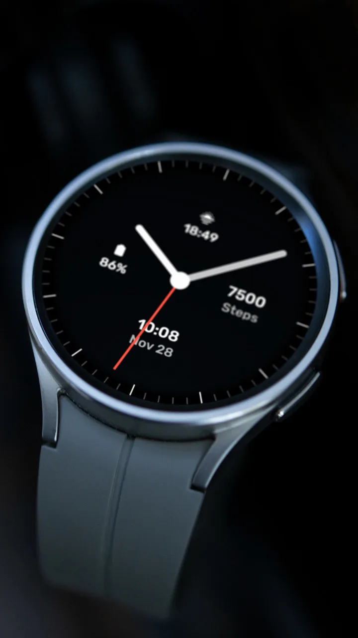 wes22 minimal customizable watchface for wear os